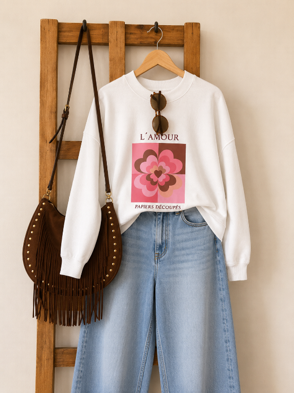 Producto - Buzo Amour crema