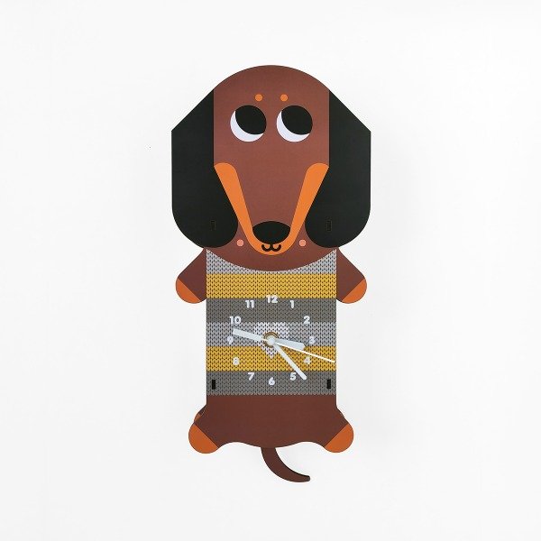 Producto - Reloj con Péndulo Salchicha Renato