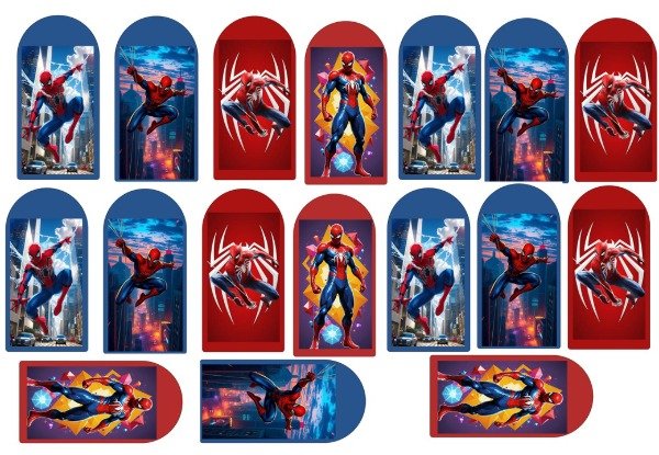 Producto - LAMINA SPIDERMAN HOMBRE ARAÑA ICEPOP 2
