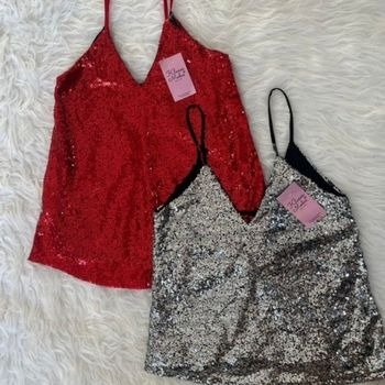 Producto - BLUSAS LENTEJUELAS TIRAS FINAS