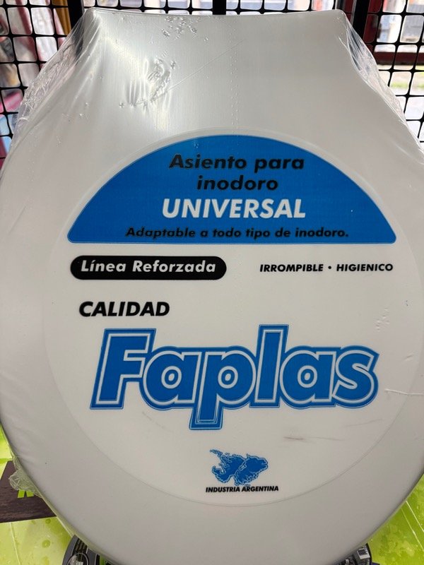 Producto - ASIENTO INODORO PVC REFORZADO