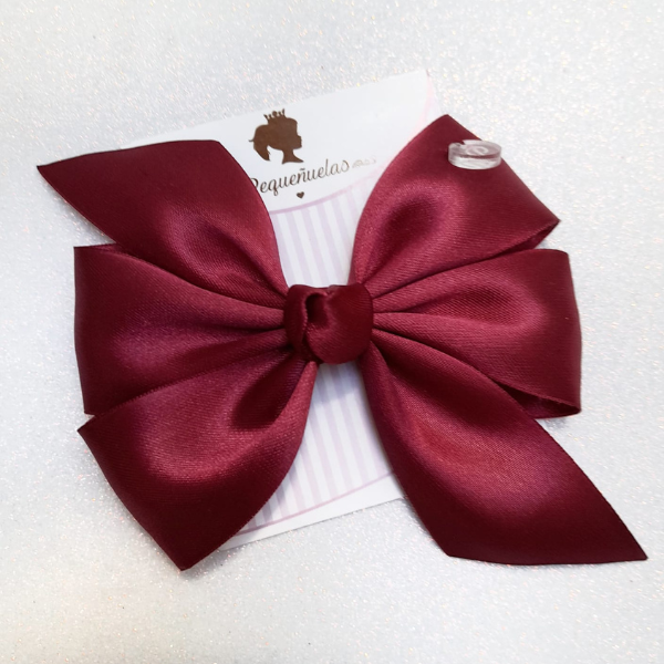 Producto - Maxi Moño Mia Bordó