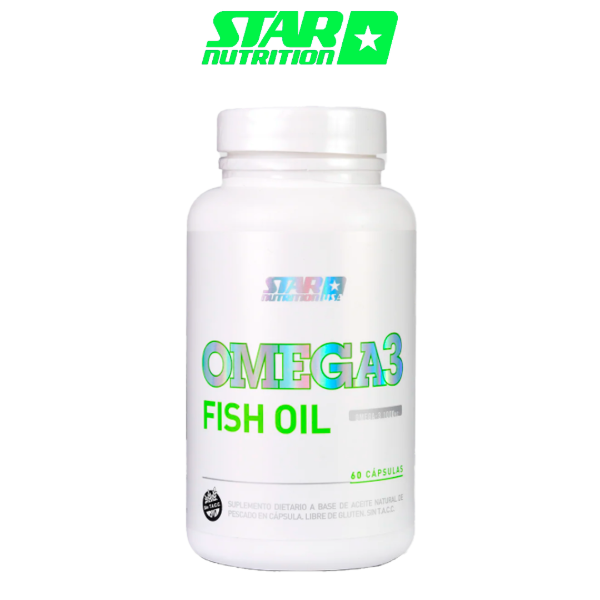 Producto - OMEGA 3 FISH OIL x 60 CÁPSULAS - STAR NUTRITION