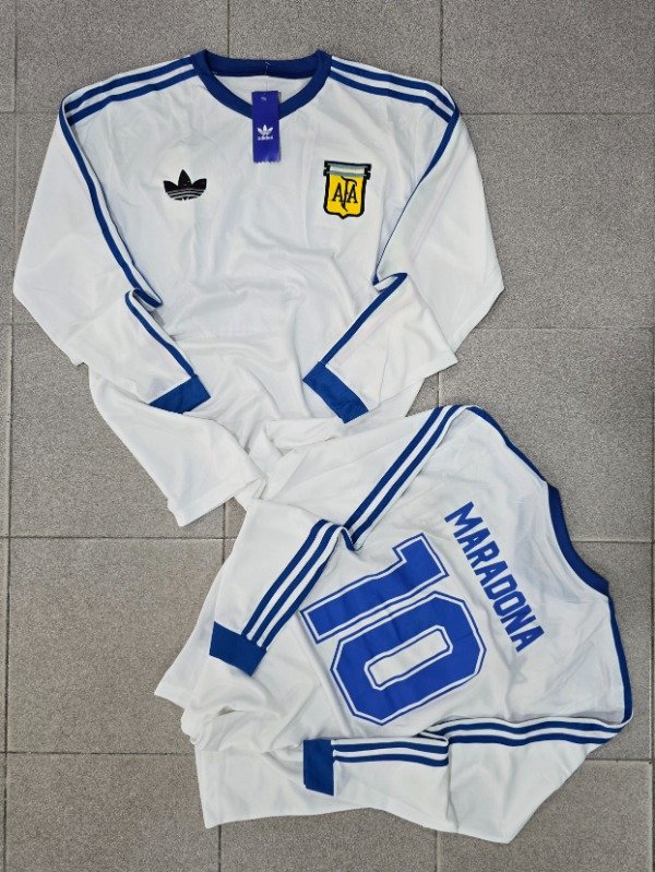 Producto - Camiseta Argentina 1986 Alternativa Retro Mangas Largas