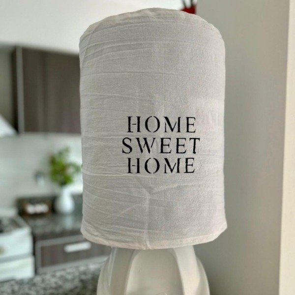 Producto - FUNDA BIDÓN SWEET HOME - BLANCO