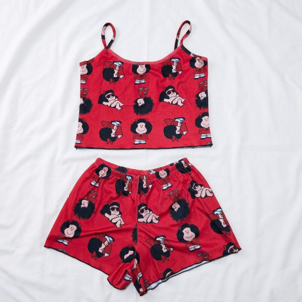 Producto - Pijama conjunto Dos piezas Mafaldan- Talle 1,2,3,4,5,6 - 3
