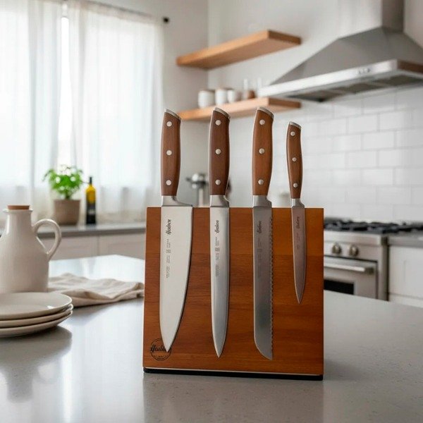 Producto - Set X4 Cuchillo Hudson Country C/Soporte