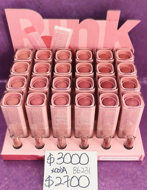 Producto - Rubor en barra Pink21 86231