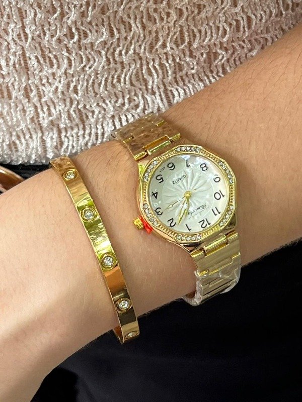 Producto - RELOJ DORADO CON STRASS