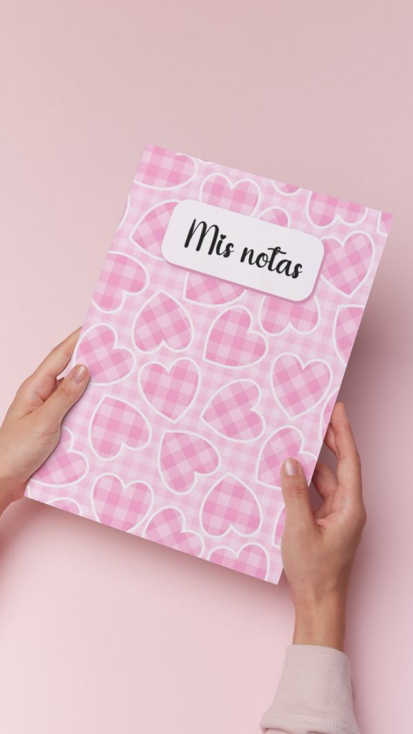 Producto - Cuadernos hearts cuadrille