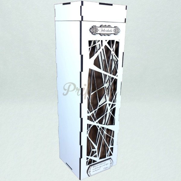 Producto - Caja de Vino Regalo Modelo 8 - Tapa Calada