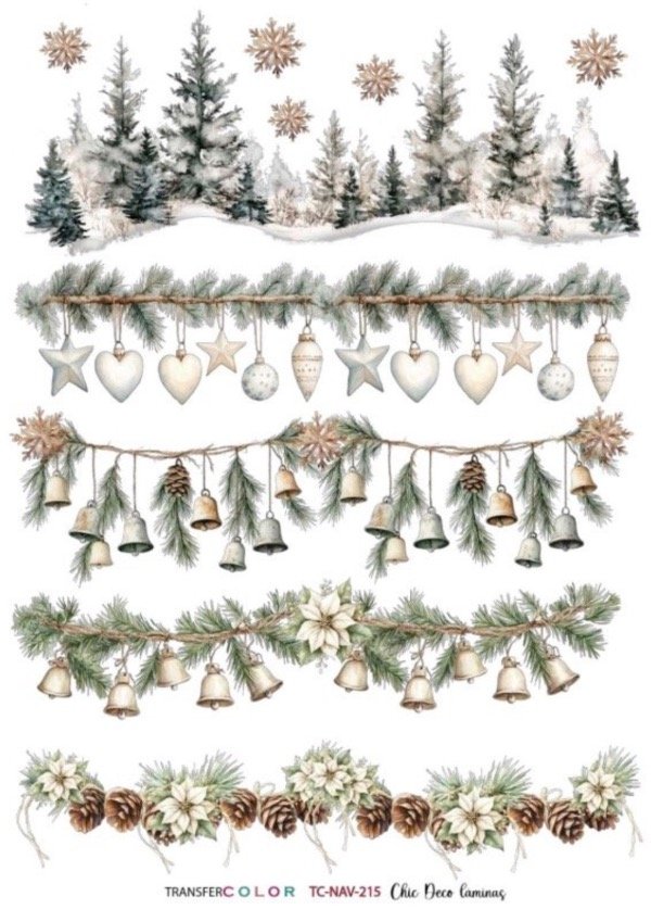 Producto - Transfer Color 215 - Navidad