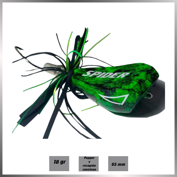 Producto - Señuelo Spider Rana Tai