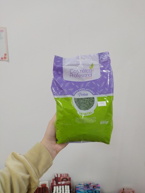 Producto - Cera en perlas vegetal 800g