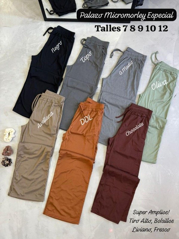 Producto - PALAZO MICROMORLEY ESPECIAL
