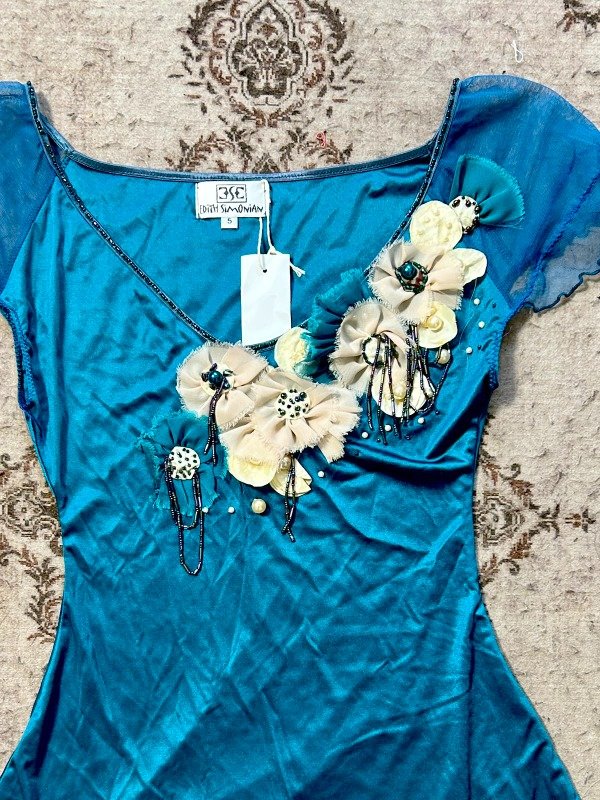 Producto - Turquoise Whimsy Blouse - 1