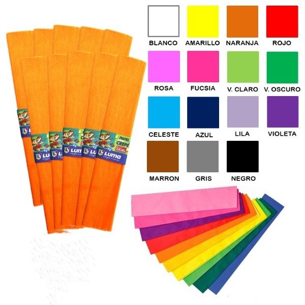 Producto - PAPEL CREPE COLOR