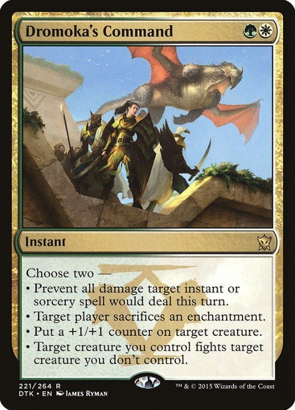 Producto - Dromoka's Command  Dragons of Tarkir