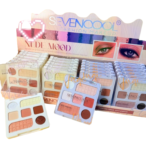 Producto - Paleta de sombras x 7 Nude Mood SEVENCOL 2/26