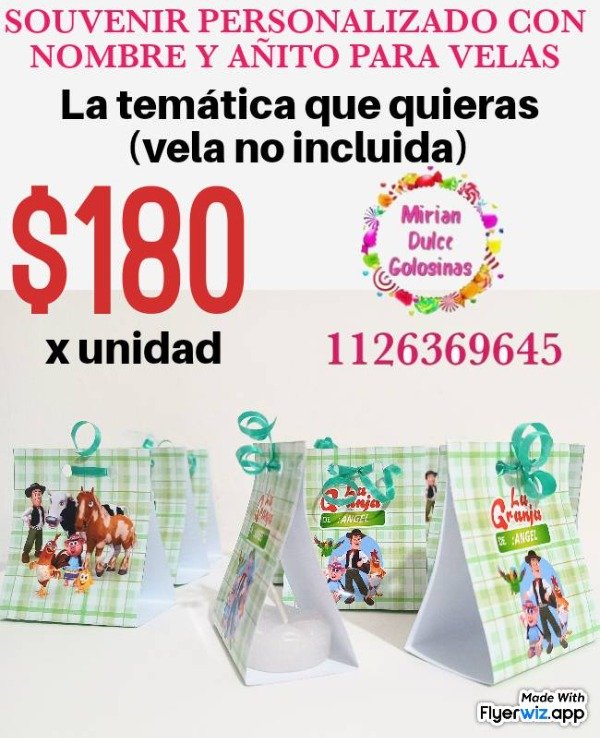 Producto - Souvenir porta velas personalizado