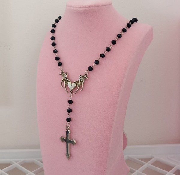 Producto - Rosario vampy negro