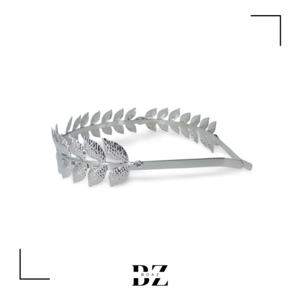 Producto - VINCHA METAL ESPIGA DOR.Y PLA. X PCS - 1627-4