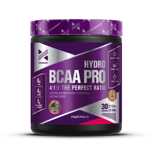 Producto - Hydro Bcaa Pro 4:1:1 360 Gr Xtrenght Aminoacido Ramificado Energizante Sin Tacc