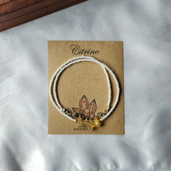 Producto - Chocker Citrino Blanco