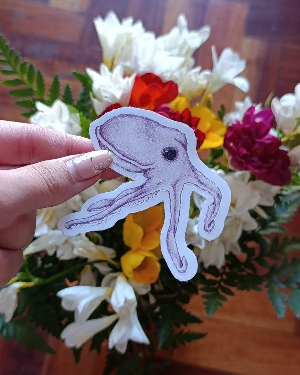 Producto - Pulpo Violeta Transparente