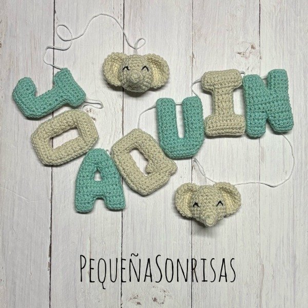 Producto - Cartel de 7 Letras con 4 adornos - 3
