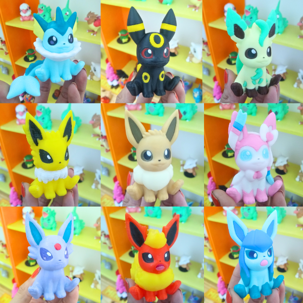 Producto - Eevee evoluciones combo completo x9 personajes - 0