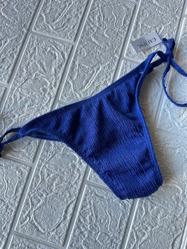 Producto - LESS DE ATAR DE BIKINI AZUL CREPÉ