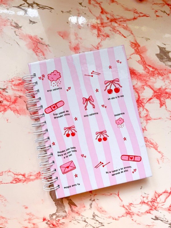 Producto - PLANNER AUTOCONOCIMIENTO CHERRY DIARIA