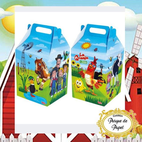 Producto - Cajita Golosinera Granja de Zenón (6 u.)