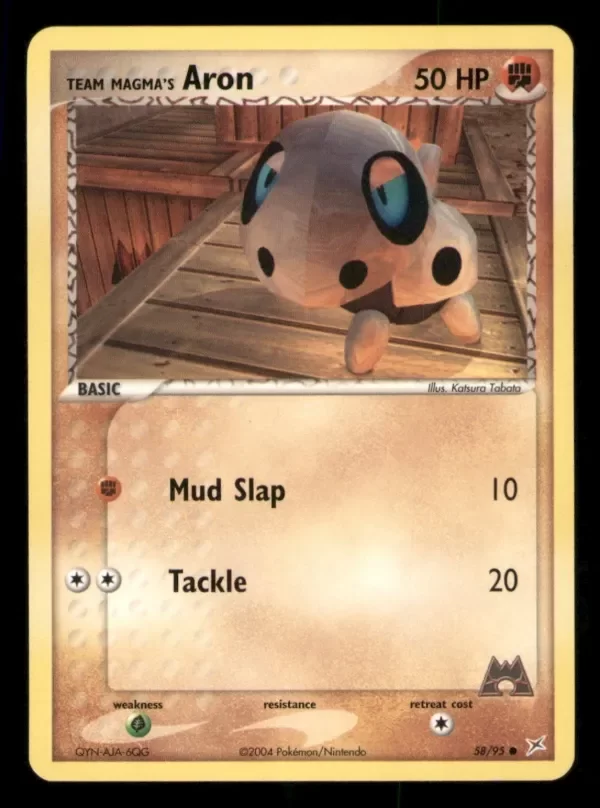 Producto - Team Magma's Aron 58/95 Team Magma vs Team Aqua