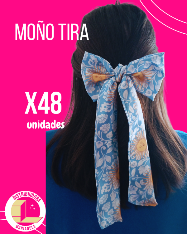 Producto - Colitas Moño con Tiras - Pack x48 unidades