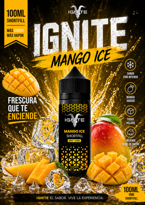 Producto - IGNITE MANGO ICE 100ML
