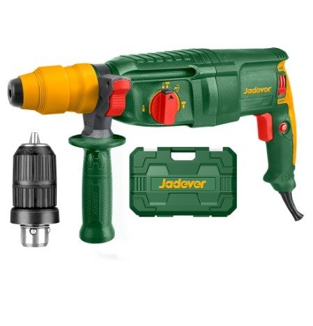 Producto - Kit Rotomartillo 220V 800W SDS + Maletin + 5 Puntas + 2 mandriles