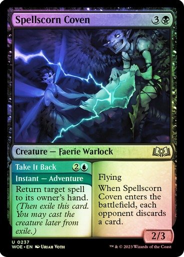 Producto - Spellscorn Coven #237 Foil  Wilds of Eldraine
