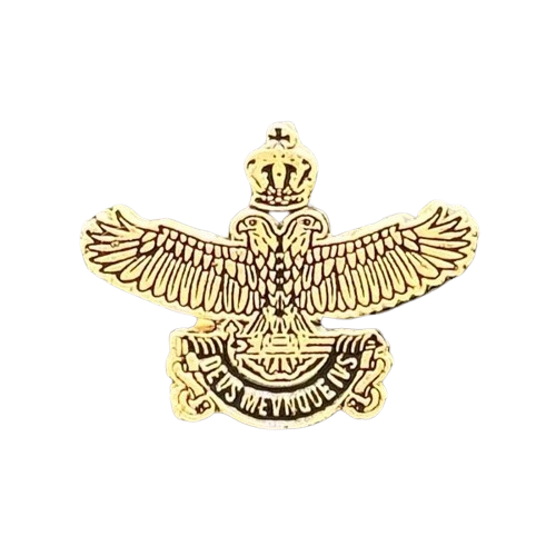 Producto - Pin Águila Bicéfala (dorado y plateado) - 0