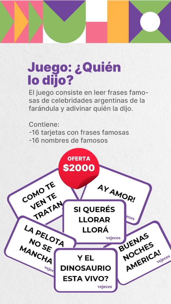 Producto - Quien lo dijo