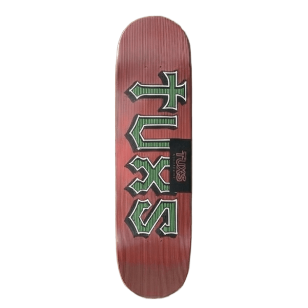 Producto - Tabla Skate Tuxs - Roja y verde - ENVIO GRATIS