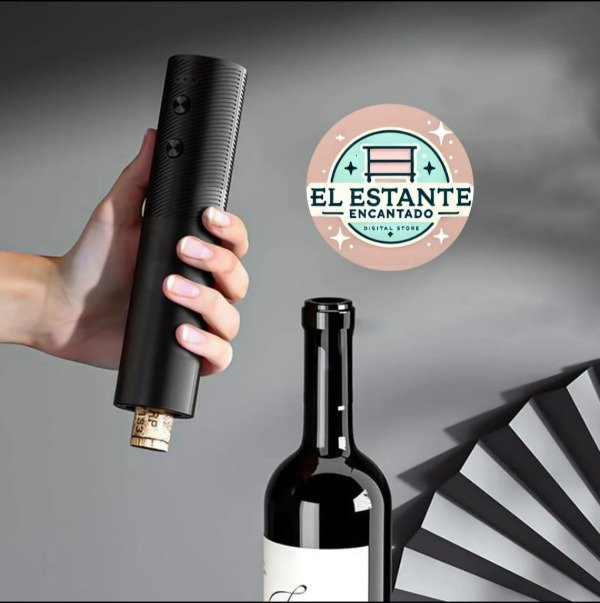 Producto - Sacacorcho Automatico Recargable USB Abridor Botellas