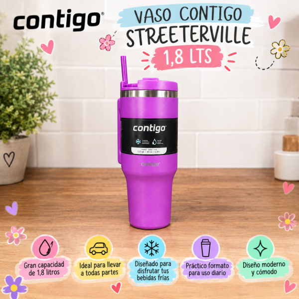 Producto - VASO CONTIGO STREETERVILLE 1,8 LTS - VIOLETA GALACTIC