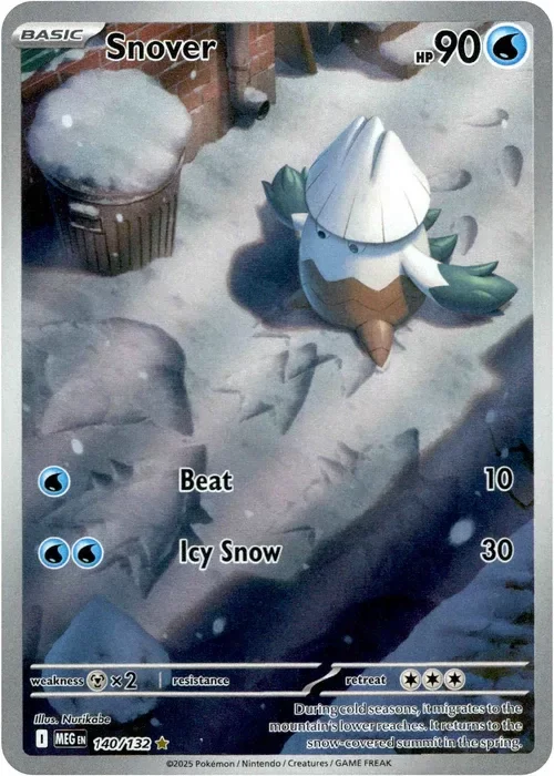 Producto - Snover - 140/132 - Mega Evolution - Holo