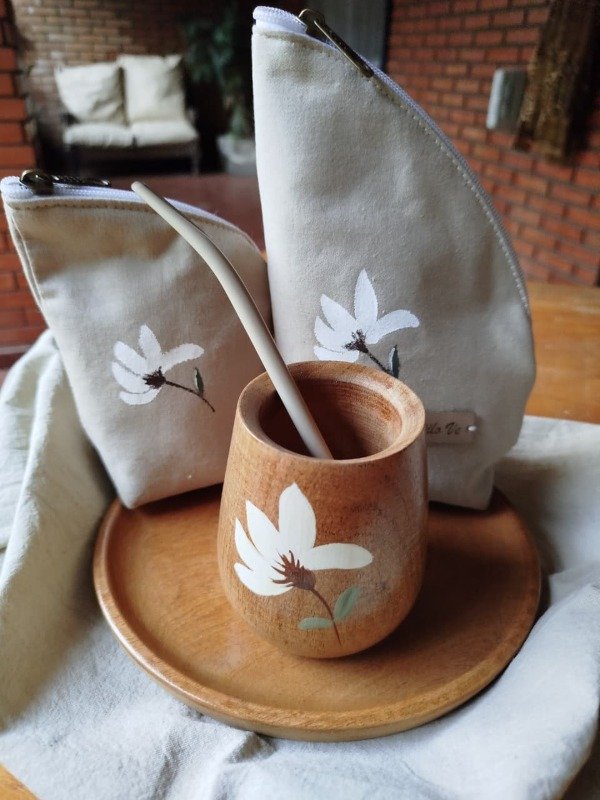 Producto - Combos Materos- Mate-Yerbero y Porta Mate-CHIMBAS-