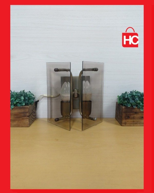 Producto - Aplique de Pared Vintage con Vidrios Biselados