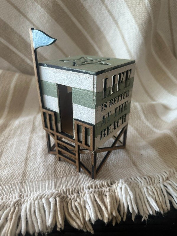 Producto - Casitas playeras porta velas