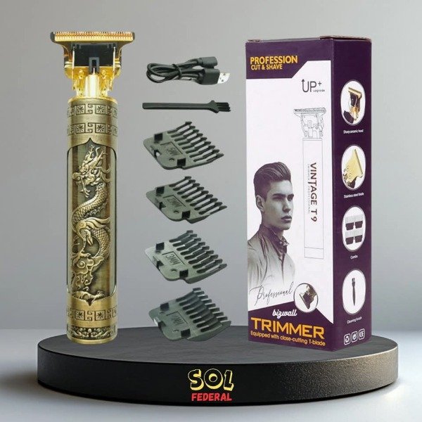 Producto - Patillera TRIMMER recortadora t9 Dragón Dorado
