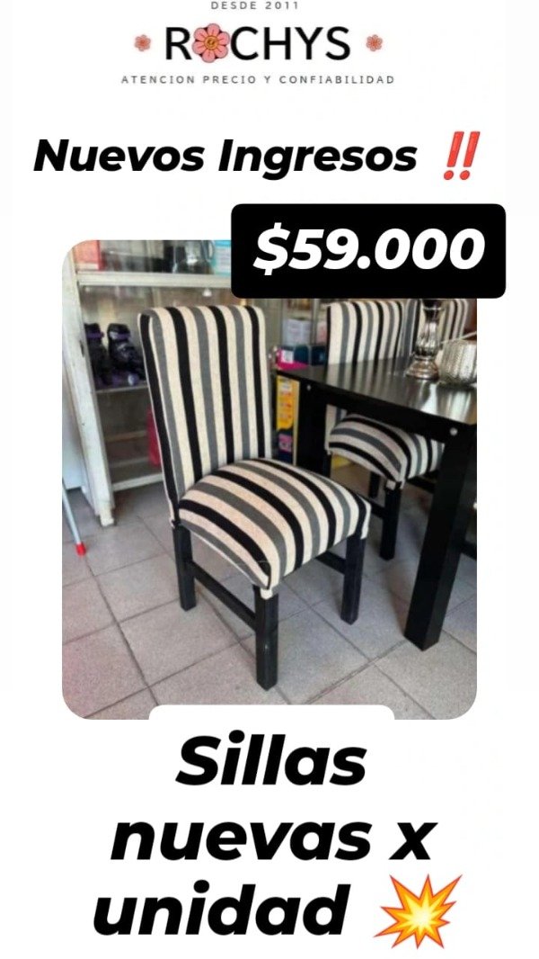 Producto - SILLAS NUEVAS